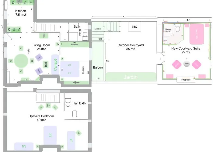 Сasa de vacaciones Au Pied Du Chateau *